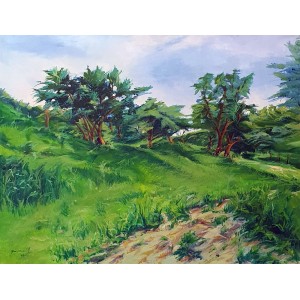 Kashif Shahzad, 18 x 24 Inch,  Acrylic on Canvas, Landscape Painting, AC-KSD-010